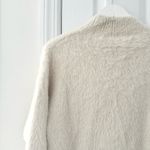 Mersea Iced Latte Cream Chalet Mockneck Fuzzy Knit Kangaroo Pocket Sweater S/M Size undefined Photo 11