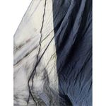 Mikael Aghal Silk Maxi Gown Blue Beaded Prom Formal Event Dress Size 0 Photo 5