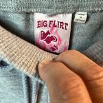 Big Flirt Cotton Gray Sweatpants Drawstring Joggers Low Rise Runs Snug Size M Size M Photo 3