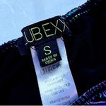 Dolls Kill | Club Exx | Sick Hypnotic Cut Out Bodysuit Black/Purple Holographic Photo 4