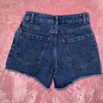 Anthropologie Farm Rio Ultra High-Rise Crochet Denim Shorts NWOT Size 26 Photo 2