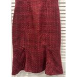Tory Burch Drew Dark Plum Multicolor Sleeveless Tweed Dress Size 4 Photo 5