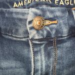 American Eagle Next Level Stretch Ripped High Waisted Jeans Medium Wash Size 12 Photo 3