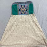 Flying Tomato Strapless Dress Embroidery Detail medium Photo 1