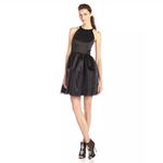 Erin Featherston Cocktail Dress Black Size 8 Photo 1