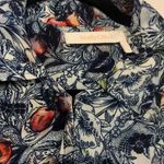 See By Chloe  Multicolor Blue Floral Drawstring Waist Dress Size 38 EU Photo 2