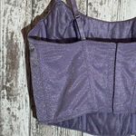 Victoria's Secret Victoria’s Secret Gold Label Purple Shimmer Corset Vintage 90’s Size 36 (L) Photo 9