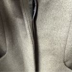 Wilfred Aritzia The Cocoon Coat Wool Blend Long Sleeves Olive Green XL Photo 7