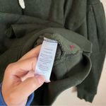 n:philanthropy NWT  Lange Green Dropped Shoulders Hooded Sweatshirt Medium Photo 3