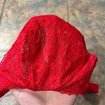 Victoria's Secret [] large red lace bralette Photo 1