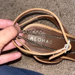 ALOHAS  Straps Chain Square Toe Leather Strappy Sandals Camel 42 /‎ 11-11.5 Photo 7