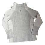 prAna  The Lucia Wool Women's Natural Cream Sweater Button Accents Size M Photo 4