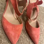 Franco Sarto Suede Heels Coral Photo 2