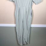 Free People Intimately Women’s Good Side Sage Green Cropped Jumpsuit Photo 2