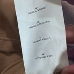 CLOSED KALLY 2020 ITALIAN FABRIC WOMENS JACKET MEDIUM Tan Photo 14