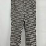 Old Navy 8 high rise pixie checkers pants black white FLAWED Photo 0