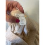 C&C California Linen Pants Medium Tan Wide Leg Lightweight Side Slit Beach Loung Photo 9