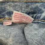 Don’t Stop‎ Acid Wash High Waisted Cotton Denim Shorts Size 13/14 Blue Photo 7