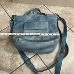 Latico Bianca Distressed Blue Leather Hobo Shoulder Bag Purse with Front Pocket Photo 8