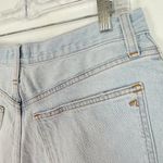 Madewell The Momjean Short Short in Fitzgerald Wash Denim Light Wash Size 29 EUC Photo 12
