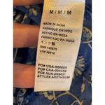 Amuse Society  Dress Women Medium Blue Coast Floral Summer Safari Wrap Maxi Boho Photo 8