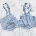 Aerie NWT*  Smoothez Balconette Mesh Underwire Bra; size: various color: Lt. Blue Photo 2