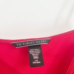 Victoria's Secret  Womens Y2K Ruffle Lace Trim Lingerie Cami Top Size L Red Photo 2
