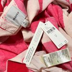 Anthropologie MAEVE x  Mona Linen Shirt Dress, Red, Medium Photo 8