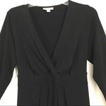 Liz Lange  Maternity black tie back dress M Photo 3