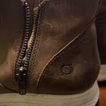 Women Brown Leather Boots borm Size 8.5 Photo 2