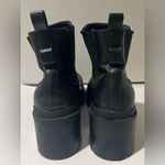 Catherine Malandrino  Black‎ Chunky Platform Boots Y2K 90s Style Size 8 Photo 6