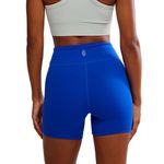 Free People movement never better bike shorts, electric shock size small new Blue Photo 1