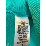 easel  Flower Patch Terry Knit in Atlantis Green Size S Photo 7