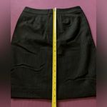 Japanese Luccica Wool Blended Boutique Classic Pencil Skirt Black Photo 5