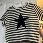 TJ Maxx Star Short Sleeve Sweater Photo 0