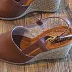 Kate Spade Brown Leather Wedges Photo 1