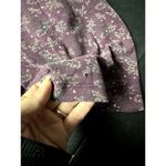 Fat Face UK Purple Floral Short Sleeve Shift Dress Size 12 Boho Pockets Photo 8