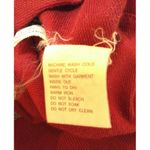 Vintage‎ Blast 1X Red Embroidered Cat Kitten Floral Sweatshirt Top Boho Cottage Photo 4