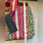 Tommy Hilfiger  Colorful Fabric And Faux Leather Satchel Handbag Shoulder Bag NWT Photo 13