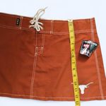 Y2K Deadstock University Of Texas Longhorn Orange Micro Mini Skirt Lace up Football Tailgate NEW WITH TAGS Measurement in pics Size M Photo 4