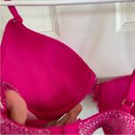 Victoria's Secret Victoria’s Secret Very Sexy bright pink lace push up bra size 32D Photo 6