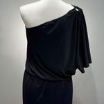 White House | Black Market CLEARANCE! Black WHBM One-Shoulder LBD Size 8 EUC Photo 1