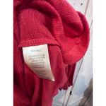 Max Studio  Smocked Empire Waist Long Sleeve Top Women's Size‎ L Pink Polyester Photo 4