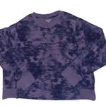 Athleta Farallon Blue Gray Camo Sweatshirt Cropped women’s size 1X Photo 1