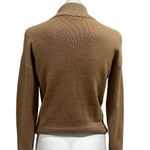 Theory  Wool Turtleneck Sweater Brown Pullover Petites Size P Fall Winter Photo 6