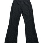 Betsey Johnson Vintage Evening Jacquard lace shimmer fabric cropped flared pants Photo 5