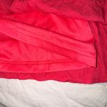 Doe & Rae  Red Mini Dress with White Lace Accents Photo 2