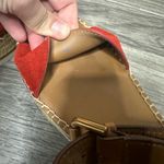 See By Chloe  Glyn Mid Wedge Platform Espadrilles Suede Red 38 Photo 6