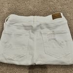 American Eagle AE Distressed White Jeggings Photo 3