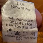 Blue Blush Exposed Zipper Corduroy Pants burnt orange women’s L NWT Photo 4